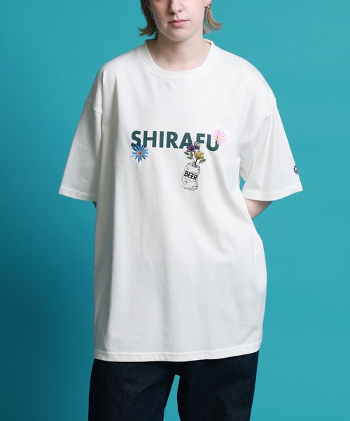 CORPUS SELECT(コーパストーキョー)の「【YOIDORE/酔いどれ】酔っ払い フラワーTEE(Tシャツ/カットソー・メンズ・ブラック/ホワイト/グリーン・S/M/L/XL)」の20枚目の写真