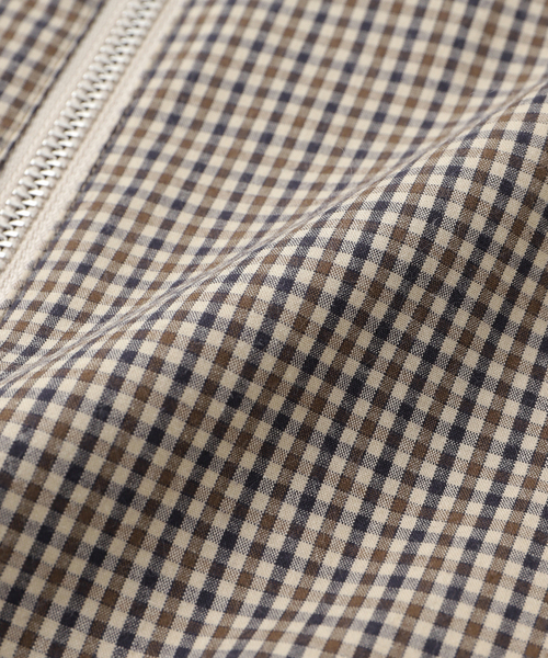cabaret poval(キャバレーポバール)の「cabaret poval / キャバレーポバール PLAID DZ SHIRT(ブルゾン・メンズ・ベージュ・LARGE/MEDIUM)」の3枚目の写真