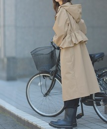 Pierrot（ピエロ）の「バックフリルレインコート（その他アウター）」