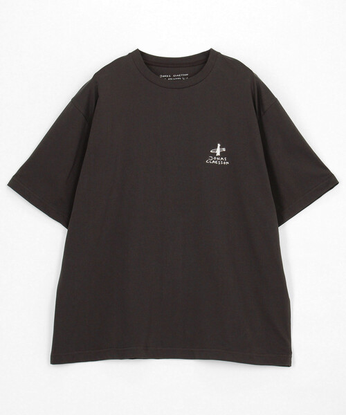 Jonas Claesson(ジョナスクレアッソン)の「JONAS CLAESSON/ジョナス クレアッソン Waking up Short Sleeve Tee/ウェイキングアップ バックプリントTシャツ(Tシャツ/カットソー・メンズ・ブラック/ホワイト/グリーン・MEDIUM/LARGE)」の13枚目の写真
