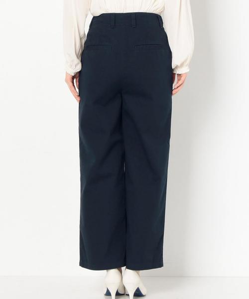 Another Edition（アナザーエディション）の「ワイドチノパンツ/AEBC Ｃ　WID CHINO PT◆（その他パンツ・レディース・ベージュ/ネイビー・MEDIUM/SMALL）」の3枚目の写真