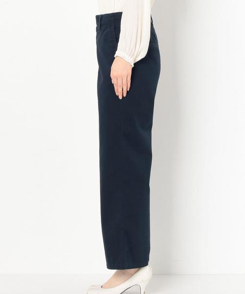 Another Edition（アナザーエディション）の「ワイドチノパンツ/AEBC Ｃ　WID CHINO PT◆（その他パンツ・レディース・ベージュ/ネイビー・MEDIUM/SMALL）」の4枚目の写真
