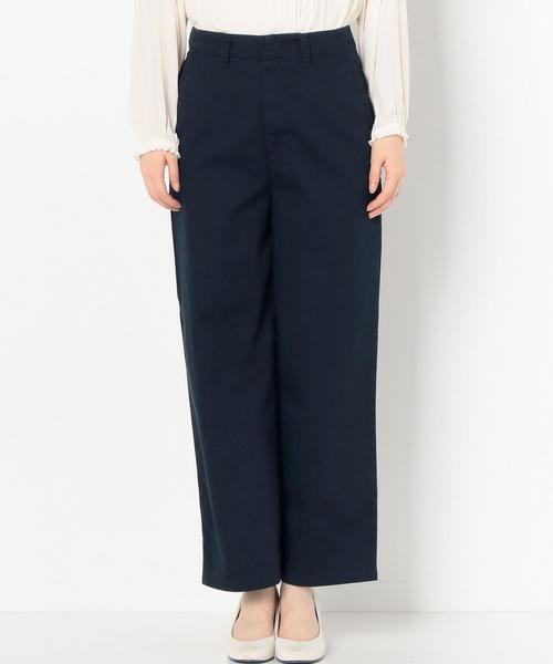 Another Edition（アナザーエディション）の「ワイドチノパンツ/AEBC Ｃ　WID CHINO PT◆（その他パンツ・レディース・ベージュ/ネイビー・MEDIUM/SMALL）」の5枚目の写真