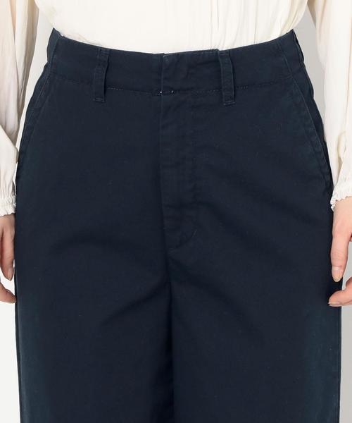 Another Edition（アナザーエディション）の「ワイドチノパンツ/AEBC Ｃ　WID CHINO PT◆（その他パンツ・レディース・ベージュ/ネイビー・MEDIUM/SMALL）」の9枚目の写真