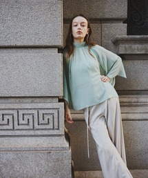 Chiffon flare blouse/シフォンフレアブラウス
