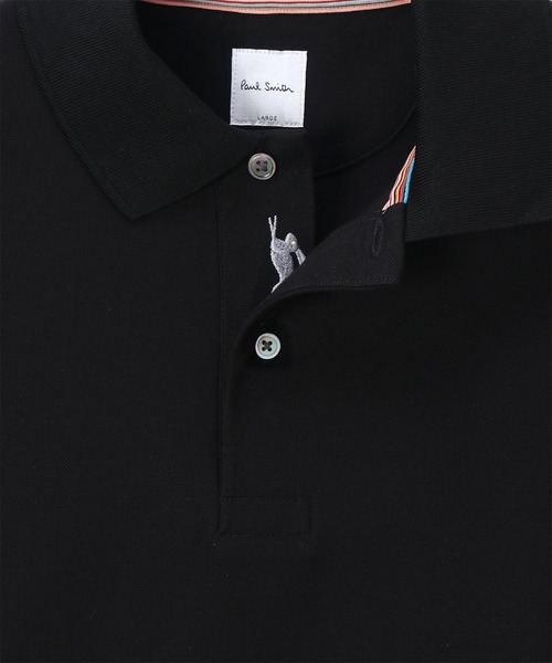 Paul Smith(ポールスミス)の「"Hidden Rabbit" エンブロイダリー ポロシャツ / 163510 698P2(ポロシャツ・メンズ・ブラック/チェリーレッド/ホワイト・XX-LARGE/X-LARGE/LARGE/MEDIUM/SMALL)」の4枚目の写真