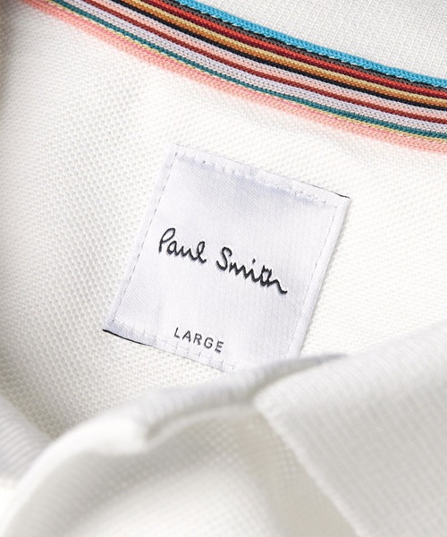 Paul Smith(ポールスミス)の「"Hidden Rabbit" エンブロイダリー ポロシャツ / 163510 698P2(ポロシャツ・メンズ・ブラック/チェリーレッド/ホワイト・XX-LARGE/X-LARGE/LARGE/MEDIUM/SMALL)」の12枚目の写真