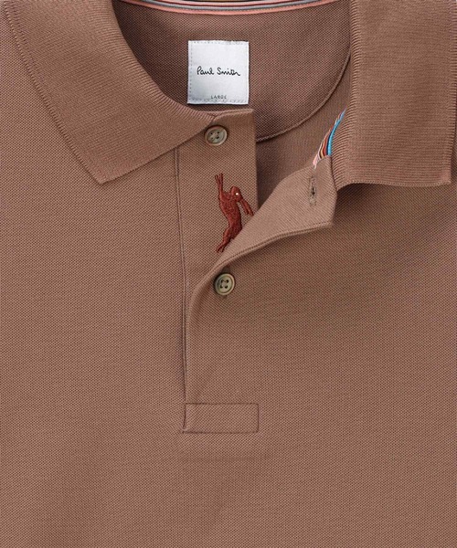 Paul Smith(ポールスミス)の「"Hidden Rabbit" エンブロイダリー ポロシャツ / 163510 698P2(ポロシャツ・メンズ・ブラック/チェリーレッド/ホワイト・XX-LARGE/X-LARGE/LARGE/MEDIUM/SMALL)」の14枚目の写真