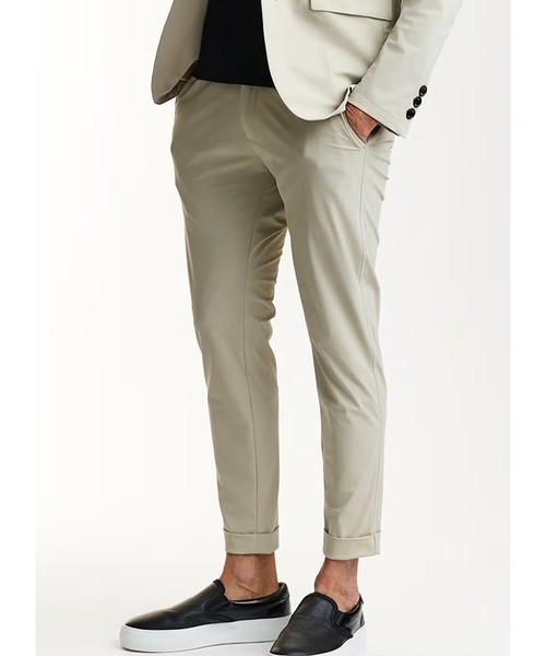AKM(エイケイエム)の「SWING EASY PANTS (DOUBLE)(その他パンツ・メンズ・ベージュ/ネイビー/ライトグレー/ブラック・MEDIUM)」の11枚目の写真