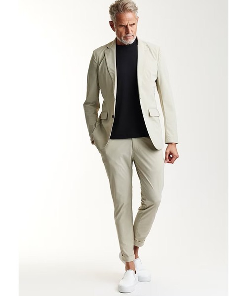 AKM(エイケイエム)の「SWING EASY PANTS (DOUBLE)(その他パンツ・メンズ・ベージュ/ネイビー/ライトグレー/ブラック・MEDIUM)」の9枚目の写真