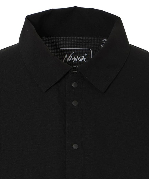 NANGA(ナンガ)の「NANGA DotAir COMFY POLO SHIRT(シャツ/ブラウス・メンズ・ブラック・L/M/XL)」の5枚目の写真