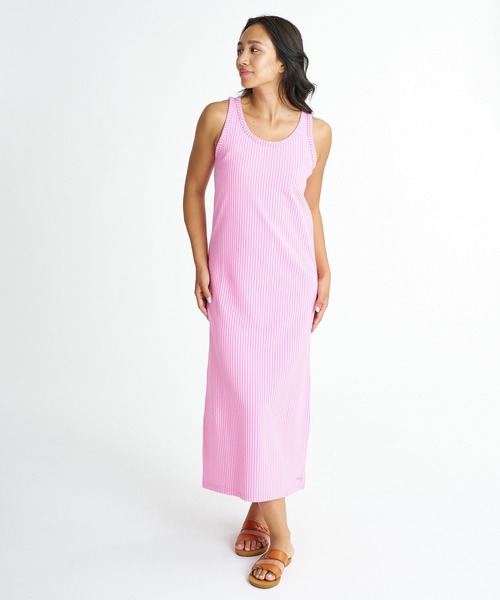BILLABONG(ビラボン)の「BILLABONG ウィメンズ LIGHT SUCKER ONEPIECE DRESS ワンピース 【2026年夏モデル】(ワンピース・レディース・ブルー系その他/オフホワイト/ピンク系その他・MEDIUM)」の3枚目の写真