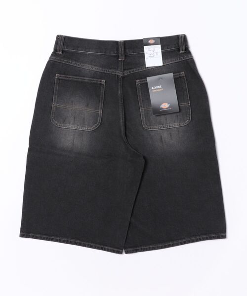 Dickies(ディッキーズ)の「Dickies/ディッキーズ ダーティーウォッシュ デニムショーツ(デニムパンツ・メンズ・ライトインディゴブルー/ブラック系その他・30/32)」の17枚目の写真