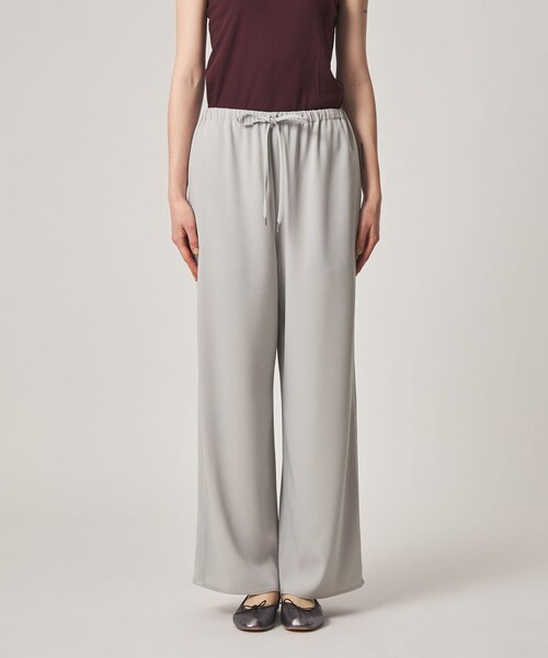 Steven Alan(スティーブンアラン)の「<Steven Alan>バックサテン ジョーゼット イージーパンツ(スラックス・レディース・ライトグレー/ネイビー・S/M)」の7枚目の写真