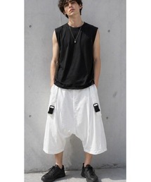 サスペンダー パンツ」に該当するメンズのその他パンツ（ホワイト/白色