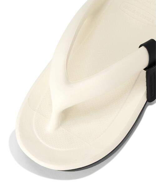 TAW&TOE(トーアンドトー)の「TAW&TOE/トーアンドトー/ZEROVITY Plumpy(サンダル・レディース・アイボリー系/ブラック・23/24/25)」の8枚目の写真