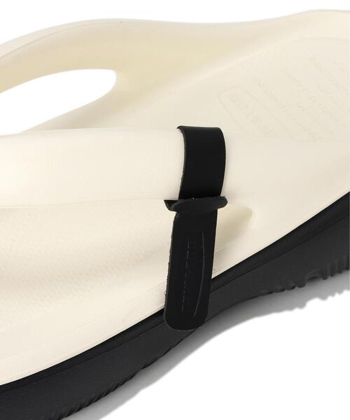 TAW&TOE(トーアンドトー)の「TAW&TOE/トーアンドトー/ZEROVITY Plumpy(サンダル・レディース・アイボリー系/ブラック・23/24/25)」の9枚目の写真