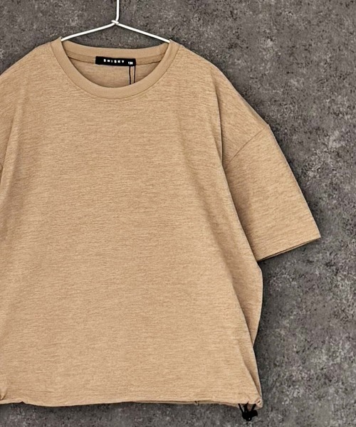 THE CASUAL(カジュアル)の「【マルチファンクション】オーバーサイズ 半袖シャツ(Tシャツ/カットソー・キッズ・チャコール/ベージュ/ブラック/カーキ/オフホワイト・160cm/150cm/140cm/130cm/120cm/110cm)」の9枚目の写真