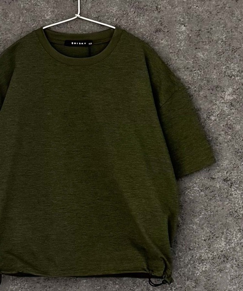 THE CASUAL(カジュアル)の「【マルチファンクション】オーバーサイズ 半袖シャツ(Tシャツ/カットソー・キッズ・チャコール/ベージュ/ブラック/カーキ/オフホワイト・160cm/150cm/140cm/130cm/120cm/110cm)」の10枚目の写真