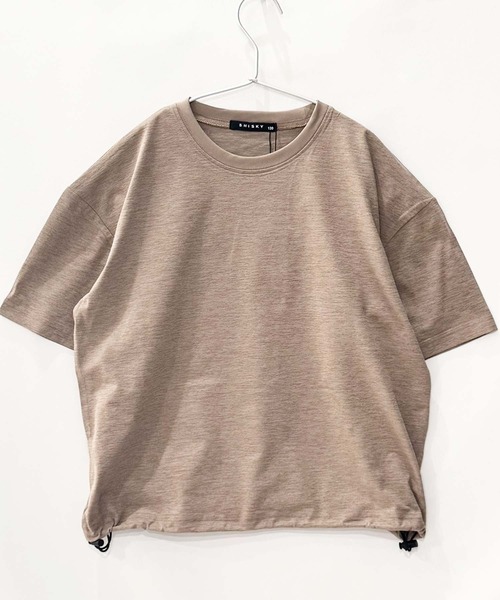 THE CASUAL(カジュアル)の「【マルチファンクション】オーバーサイズ 半袖シャツ(Tシャツ/カットソー・キッズ・チャコール/ベージュ/ブラック/カーキ/オフホワイト・160cm/150cm/140cm/130cm/120cm/110cm)」の14枚目の写真