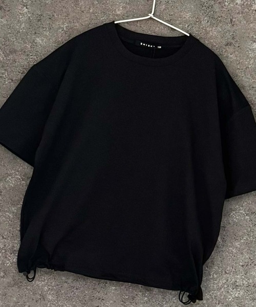THE CASUAL(カジュアル)の「【マルチファンクション】オーバーサイズ 半袖シャツ(Tシャツ/カットソー・キッズ・チャコール/ベージュ/ブラック/カーキ/オフホワイト・160cm/150cm/140cm/130cm/120cm/110cm)」の17枚目の写真
