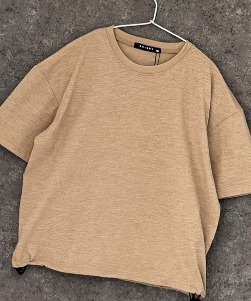 THE CASUAL(カジュアル)の「【マルチファンクション】オーバーサイズ 半袖シャツ(Tシャツ/カットソー・キッズ・チャコール/ベージュ/ブラック/カーキ/オフホワイト・160cm/150cm/140cm/130cm/120cm/110cm)」の19枚目の写真
