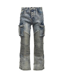 BREATH（ブレス）の「COATING SLIM BIKER CARGO PANTS（カーゴパンツ）」