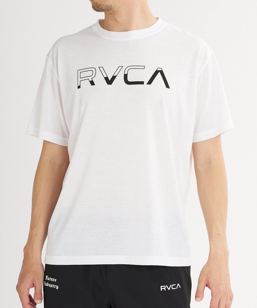 RVCA(ルーカ)の「RVCA メンズ AVALANCHE RVCA VENT SS Tシャツ 【2026年夏モデル】(Tシャツ/カットソー・メンズ・ホワイト/ブラック/ホワイト系その他/ブラック系その他・SMALL/MEDIUM/LARGE/X-LARGE)」の1枚目の写真