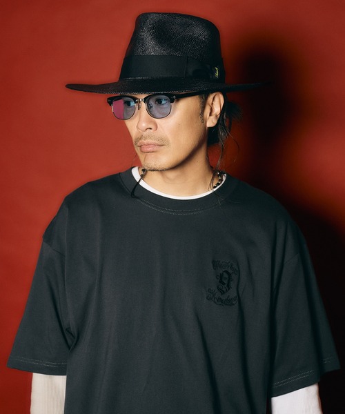 NineMicrophones(ナインマイクロフォンズ)の「EMBROIDERY 9MC Crew TEE(Tシャツ/カットソー・メンズ・スミクロ/ブラック×グレー/ブラック×ホワイト/ホワイト・XX-LARGE/X-LARGE/LARGE/MEDIUM/SMALL)」の11枚目の写真
