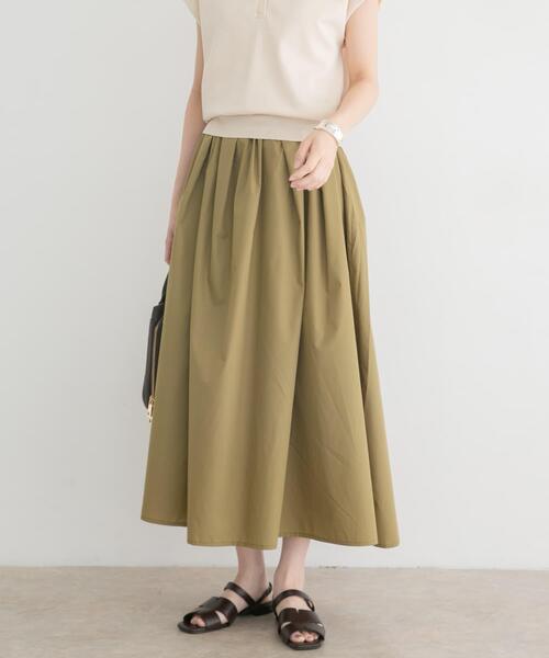 ITEMS URBANRESEARCH(アイテムズ アーバンリサーチ)の「『洗濯可』ポロニットドッキングワンピース(ワンピース・レディース・ブラック/オフホワイト/ブラウン・FREE)」の5枚目の写真