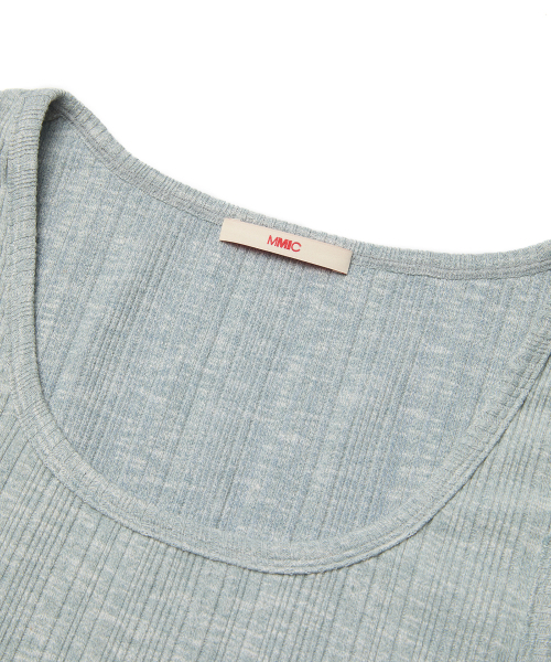 MMIC(エムエムアイシー)の「SQUARE CUT TANK (LIGHT GRAY)(Tシャツ/カットソー・メンズ・その他・MEDIUM/LARGE/X-LARGE)」の2枚目の写真
