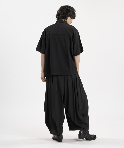 NO ID.（ノーアイディ）の「【NO ID.】Linen Touch Pintuck Shirt / リネン タッチ ピンタック シャツ（シャツ/ブラウス・メンズ・グレー/ブラック/ホワイト・2/1）」の21枚目の写真