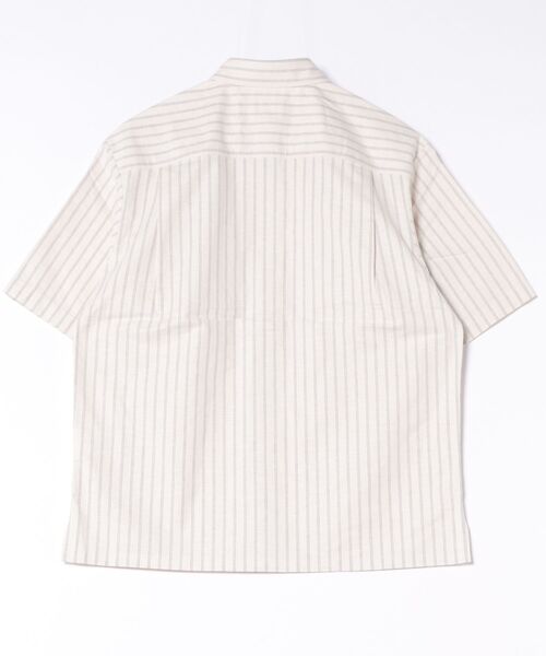 A.P.C.(アーペーセー)の「CHEMISETTE PHIL JPS(シャツ/ブラウス・メンズ・オフホワイト/ブルー・S/M/L/XL/XS)」の3枚目の写真