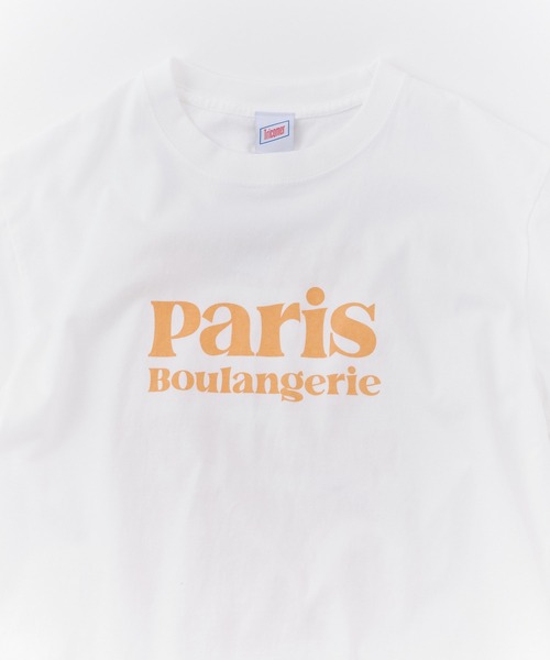 ottilie(オティーリエ)の「【 TRICOMER / トリコメル 】 PARIS Boulangerie / Tシャツ(Tシャツ/カットソー・レディース・ホワイト・FREE)」の4枚目の写真