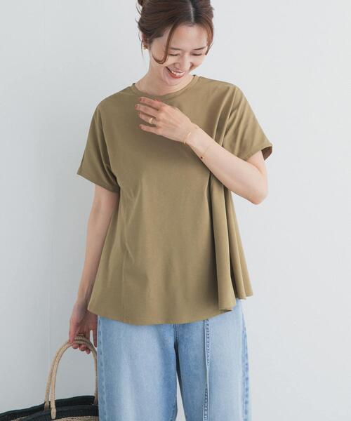 URBAN RESEARCH DOORS(アーバンリサーチドアーズ)の「サイドフレアプルオーバー(Tシャツ/カットソー・レディース・オフホワイト/ネイビー/グリーン系その他・FREE)」の13枚目の写真