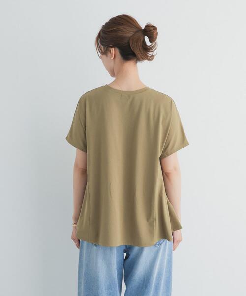 URBAN RESEARCH DOORS(アーバンリサーチドアーズ)の「サイドフレアプルオーバー(Tシャツ/カットソー・レディース・オフホワイト/ネイビー/グリーン系その他・FREE)」の20枚目の写真