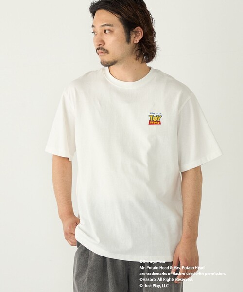 SHIPS Colors(シップス カラーズ)の「SHIPS Colors:トイ・ストーリー プリント Tシャツ(Tシャツ/カットソー・メンズ・ホワイト/ブラック/ライトホワイト・LARGE/X-LARGE/MEDIUM)」の6枚目の写真
