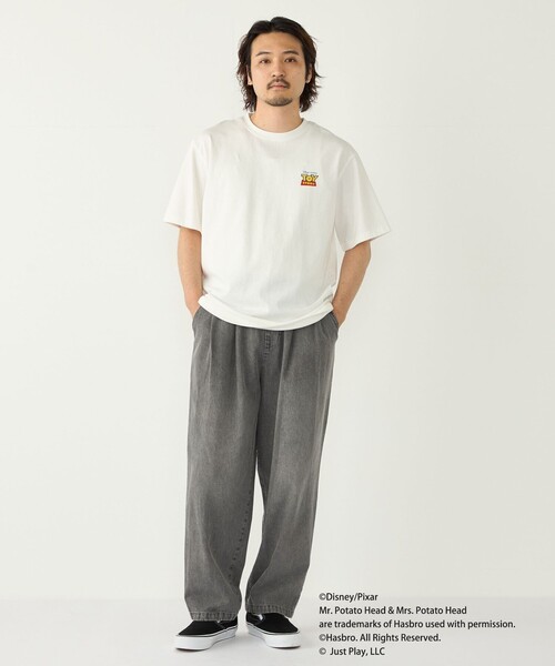 SHIPS Colors(シップス カラーズ)の「SHIPS Colors:トイ・ストーリー プリント Tシャツ(Tシャツ/カットソー・メンズ・ホワイト/ブラック/ライトホワイト・LARGE/X-LARGE/MEDIUM)」の9枚目の写真
