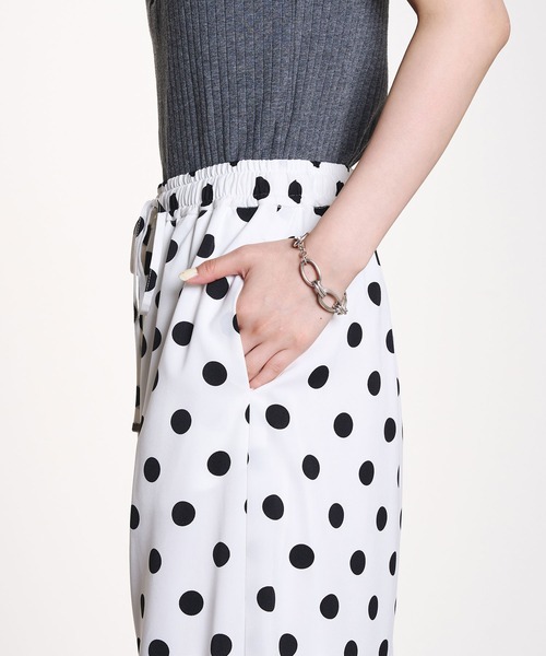 ROSE BUD(ローズバッド)の「POLKA DOT PANTS(その他パンツ・レディース・グリーン/ホワイト・ONE SIZE)」の10枚目の写真