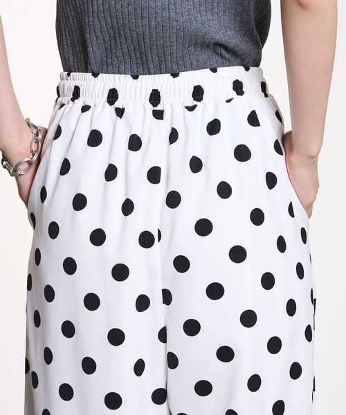 ROSE BUD(ローズバッド)の「POLKA DOT PANTS(その他パンツ・レディース・グリーン/ホワイト・ONE SIZE)」の11枚目の写真