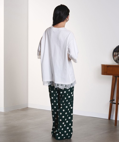 ROSE BUD(ローズバッド)の「POLKA DOT PANTS(その他パンツ・レディース・グリーン/ホワイト・ONE SIZE)」の19枚目の写真