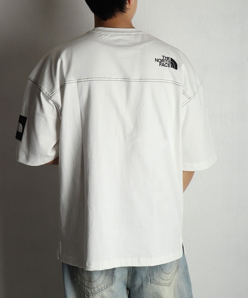 THE NORTH FACE(ザノースフェイス)の「【韓国限定・日本未入荷】THE NORTH FACE STITCH DYEING S/S R/TEE / ノースフェイス ステッチ ダイイング 半袖Tシャツ(Tシャツ/カットソー・メンズ・ブラウン/チャコールグレー/ブラック/ホワイト・S/M/L/XL)」の6枚目の写真
