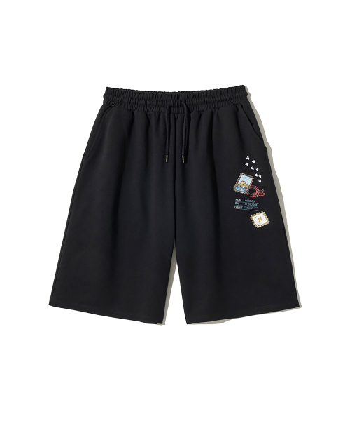 GAKKAI UNIONS(ガッカイユニオンズ)の「トリップポスト バミューダパンツ ブラック(その他パンツ・レディース・その他・SMALL/MEDIUM/LARGE/X-LARGE)」の5枚目の写真