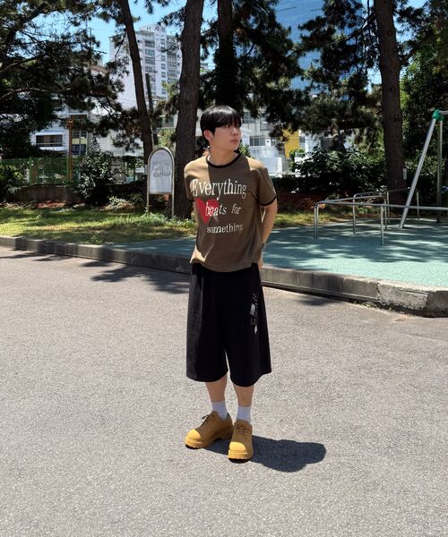 GAKKAI UNIONS(ガッカイユニオンズ)の「トリップポスト バミューダパンツ ブラック(その他パンツ・レディース・その他・SMALL/MEDIUM/LARGE/X-LARGE)」の3枚目の写真
