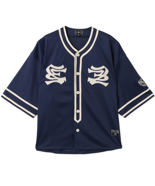 TOKYO 23(トウキョウニジュウサン)の「TOKYO23 Baseball Shirt / トウキョウ23 ベースボール シャツ(その他トップス・メンズ・ネイビー/ブラック・M/L/XL/XXL)」の2枚目の写真