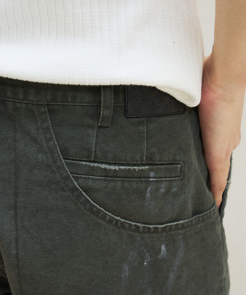 SLOWACID（スローアシッド）の「リペア6インチコットンショーツ[カーキ]（その他パンツ・レディース・その他・SMALL/MEDIUM/LARGE/X-LARGE）」の6枚目の写真