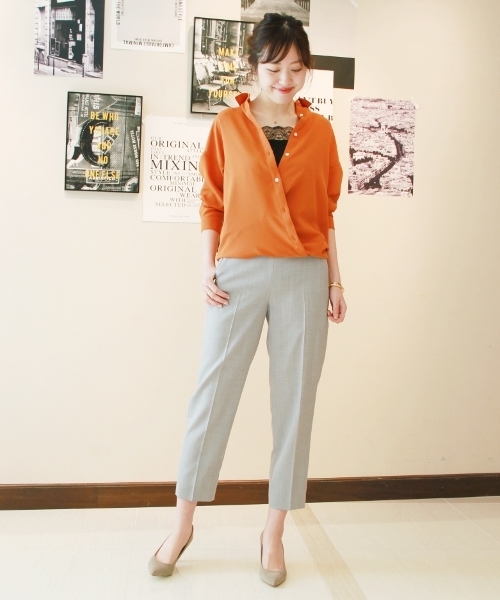 Spick & Span（スピックアンドスパン）の「2way トロミシャツ 