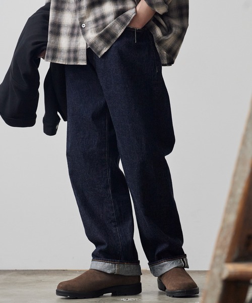 REMI RELIEF(レミレリーフ)の「REMI RELIEF/レミレリーフ 13oz 1954XX DENIM PT コットンデニムパンツ 501XX ヴィンテージ アメカジ メンズ 2026年秋冬 秋服 冬服(デニムパンツ・メンズ・ワンウォッシュ・M/L/XL)」の9枚目の写真