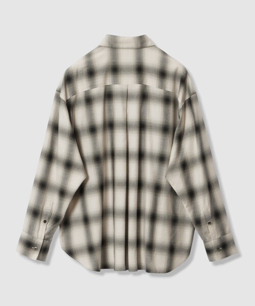 allureville(アルアバイル)の「オンブレーチェックシャツ(シャツ/ブラウス・レディース・ブラック系その他/ブラウン系その他・2)」の15枚目の写真