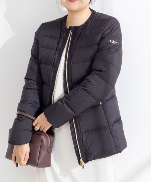 NOLLEY’S Sophi（ノーリーズソフィ）の「【TATRAS/タトラス】ARADE別注（ダウンジャケット/コート・レディース・ネイビー/ブラック・2/3/4）」の2枚目の写真